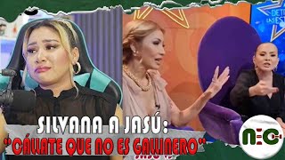 SILVANA TORRES manda a Callar a JASÚ🤬 en vivo ¿FALTA DE RESPETO😱 [upl. by Croft]