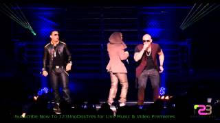 Wisin y Yandel Ft Daddy Yankee  Hipnotizame Live Coliseo [upl. by Yoreel]