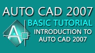 AutoCAD 2007 Tutorial For Beginners  1  AutoCAD 2007 Tutorial  AutoCAD 2007 Bangla Tutorial [upl. by Anafetse]