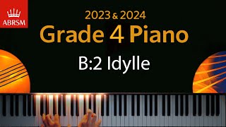 ABRSM 2023 amp 2024  Grade 4 Piano exam  B2 ldylle  Cecile Chaminade [upl. by Kurtzig861]