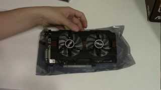 Asus Dual Fan 7770 2GB Unboxing [upl. by Rothschild]