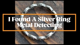 Metal Detecting For Silver Rings metaldetecting silver silverring treasurehunting [upl. by Hayouqes]