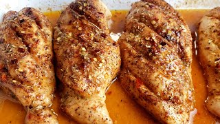 How To Make Oven Baked Chicken Breast  Oven Baked Chicken Breast Recipe [upl. by Neelie]