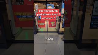 Les nouveautés parkside du lundi 7 octobre parkside lidl brico bonplan [upl. by Lucita147]