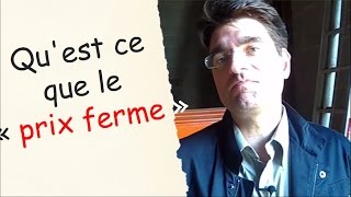 cours des céréales  le prix ferme [upl. by Millwater]