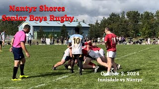 Innisdale vs Nantyr Boys  October 2 2024 [upl. by Orella]