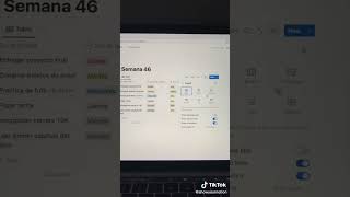 Te muestro como crear un planeador semanal para organizar mejor tus tareas con la ayuda de Notion [upl. by Gusty]