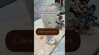 Chia Seed drink weight loss drink benefits of chia seeds shorts [upl. by Winonah]