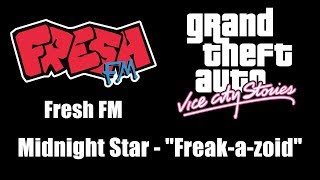 GTA Vice City Stories  Fresh FM  Midnight Star  quotFreakazoidquot [upl. by Adniram]