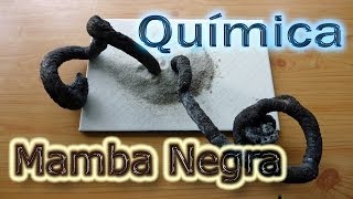 Química La Mamba Negra 🐍 Experimentos de Química Caseros🔬⚗️ [upl. by Ahsiela40]