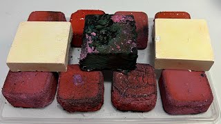 Dyed  Homemade  Reformed gym chalk ASMR [upl. by Mcgrody558]