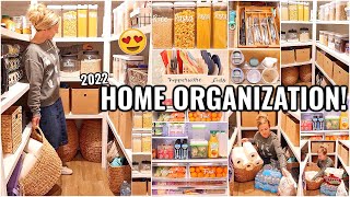 HOME ORGANIZATION IDEAS😍 ORGANIZE WITH ME  DECLUTTERING AND ORGANIZING MOTIVATION 2022 [upl. by Derfliw645]