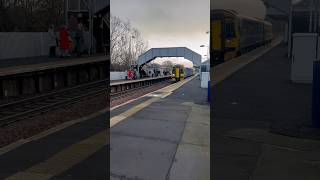 Scotrail Class 158 at Dalmeny Forth Bridge  railway forthbridge ukrailscene [upl. by Ireva64]