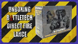 Unboxing Battletech Inner Sphere Direct Fire Lance  TTM Ep032 [upl. by Ailen]