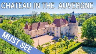 Chateau in the Auvergne  France  exquisite renovation ref 100833NCR03 [upl. by Adley668]