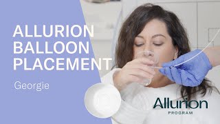 Georgies Allurion Gastric Balloon Placement [upl. by Gauthier903]