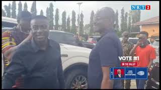 HON KEN AGYAPONG PAYS A VISIT TO FORMER PRESIDENT JOHN KUFUOR [upl. by Lashond]