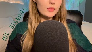 ASMR ⭐️Gentle Mic Blowing for Tingles⭐️ [upl. by Inttirb]