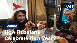 How Do Russians Celebrate the New Year  The Moscow Times [upl. by Annailuj453]