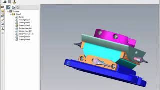 Demo SolidWorks  eDrawings [upl. by Osnohpla]