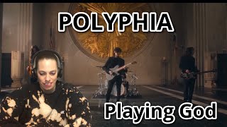 FIRST TIME HEARING POLYPHIA  PLAYING GOD [upl. by Dnarb]