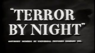 Terror by Night 1946 📽Classic Sherlock Holmes Crime Drama Movie📽 Basil Rathbon Nigel Bruce [upl. by Pinchas]