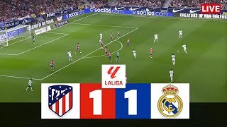 Atlético de Madrid vs Real Madrid  Militao Correa  LaLiga 202425 Full Match [upl. by Calisa]