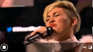 Miley Cyrus Wrecking Ball Live iHeart Radio Music Festival [upl. by Gigi102]