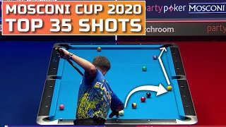 TOP 35 BEST SHOTS  Mosconi Cup 2020 9Ball Pool [upl. by Cam]