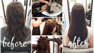 My Hair Transformation  Keratin Complex Smoothing Treatment  Eliana Jalali [upl. by Everson36]