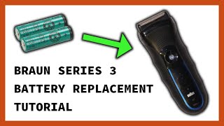 Braun Series 3 Battery Replacement [upl. by Aynotel]