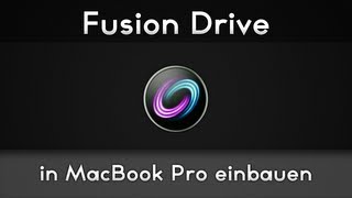 Fusion Drive  Festplatte in MacBook Pro einbauen Tutorial [upl. by Filia]