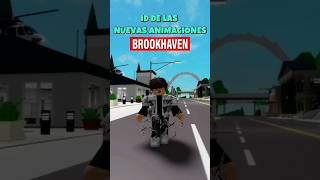 ID DE LAS NUEVAS ANIMACIONES EN BROOKHAVEN 🫢💋 roblox [upl. by Ronnoc]