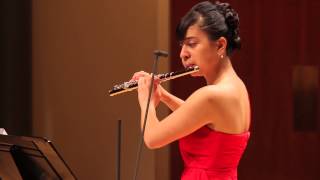 Bolling Veloce  Vanessa Varela flute  Live at UMD 2013 [upl. by Leia]