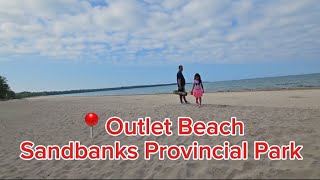 Outlet Beach Sandbanks Provincial Park [upl. by Onaicram]