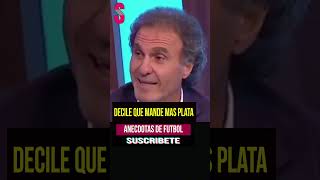 ⚽ ANÉCDOTAS DE FUTBOL Óscar Ruggeri Negro Santos y Hugo Sánchez  Decile que mande más plata [upl. by Nitreb481]