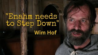 Wim Hof Responds after Enahm Takes Down my Channel [upl. by Airel]