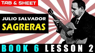 TABSheet Book 6 Lesson 2 by Julio Sagreras PDF  Guitar Pro  MIDI [upl. by Ainsworth]