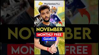 ps plus november games 2024  PS4PS5 psplus games shorts trending gaming playstationplus [upl. by Jacynth]