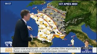 La météo de votre weekend  de la pluie aujourdhui du froid demain [upl. by Akena]