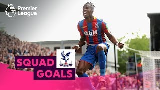 Incredible Crystal Palace Goals  Zaha Milivojevic Townsend  Squad Goals [upl. by Nodnerb]