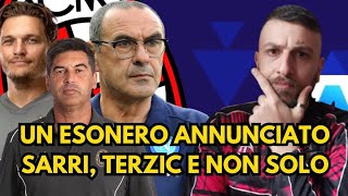 UN ESONERO ANNUNCIATO CON UN DERBY DA GIOCARESARRI TERZIC E NON SOLO [upl. by Ihcehcu]