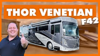 The Best Class A Diesel Motorhome For Fulltime Living Thor Venetian F42 [upl. by Hyps750]