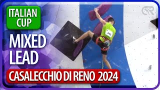 FASI Italian Cup  Lead Finals  Casalecchio di Reno  2024 [upl. by Annoek155]