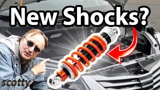 How to Check Shocks and Struts in Your Car [upl. by Eeldivad348]