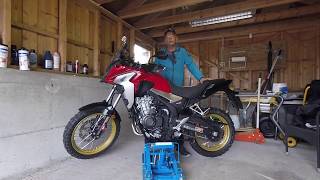 Honda CB500X 2019 TKC 80 longevity [upl. by Jedd]