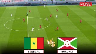 🔴LIVE  SENEGAL vs BURUNDI I AFRICA CUP NATIONS I QUALIFIERS MATCH I eFOOTBALL PES 21 GAMEPLAY [upl. by Shanley]