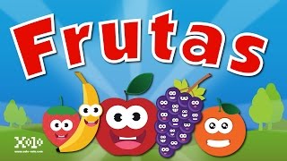 Frutas en español para niños  Videos Aprende [upl. by Acenom]