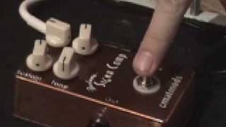 CMATMODS Deluxe Sigma Comp compressor guitar effects pedal demo w King Bee Guitars Telecaster [upl. by Dnalyram]