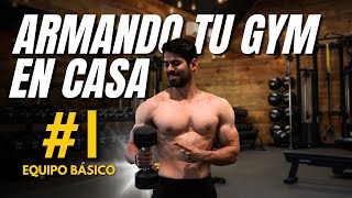 Armando tu GYM en CASA 1  EQUIPO BÁSICO [upl. by Oberstone106]